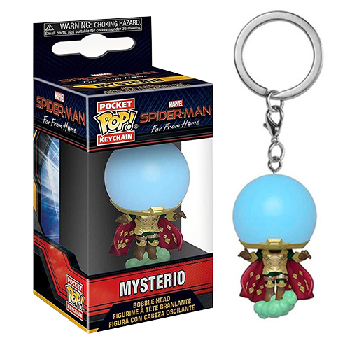 POP Keychain: Marvel Spider-Man FFH - Mysterio