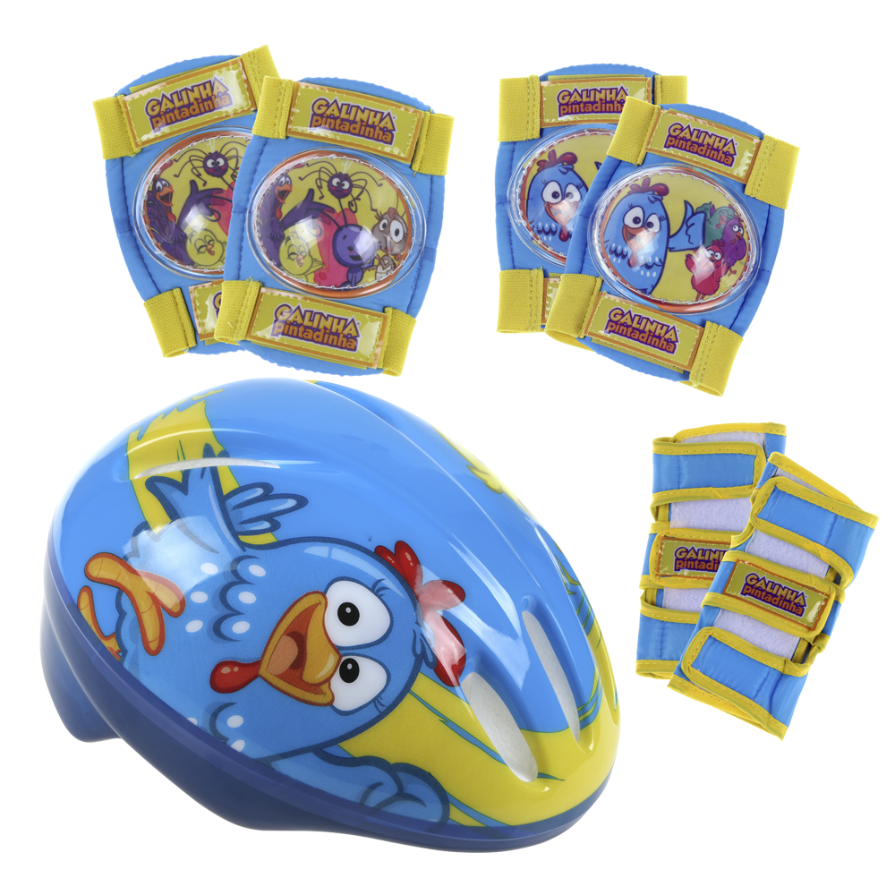 KIT SEGURANCA GALINHA PINTADINHA
