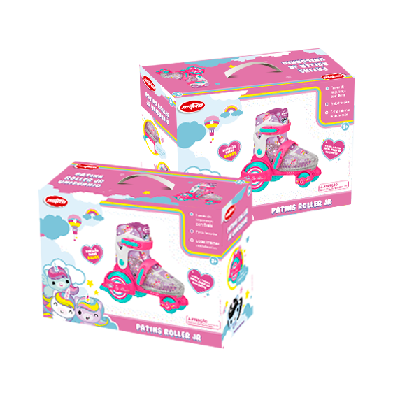 PATINS ROLLER JR UNICORNIO