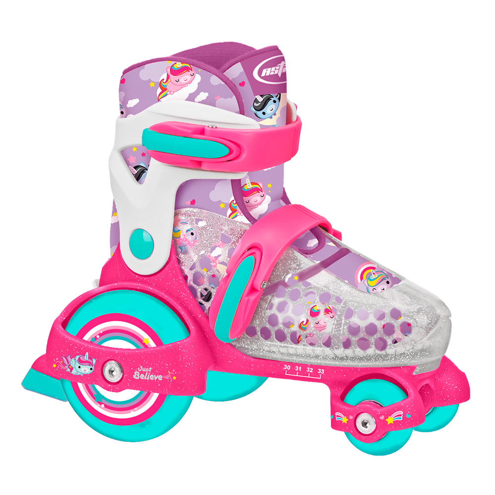 PATINS ROLLER JR UNICORNIO