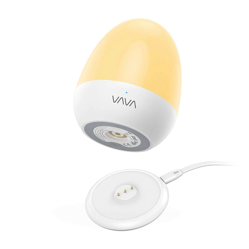 LUMINÁRIA INFANTIL MINI BABY NIGHT LIGHTS C/DIMMER E BASE DE CARREGAMENTO