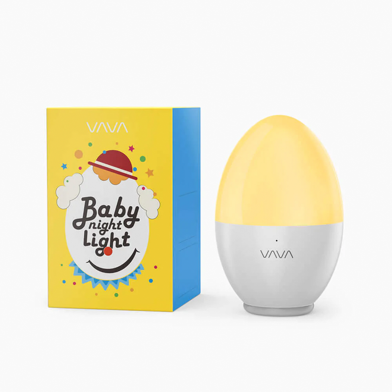 LUMINÁRIA INFANTIL DE PLASTICO VAVA NIGHT LIGHTS FOR KIDS